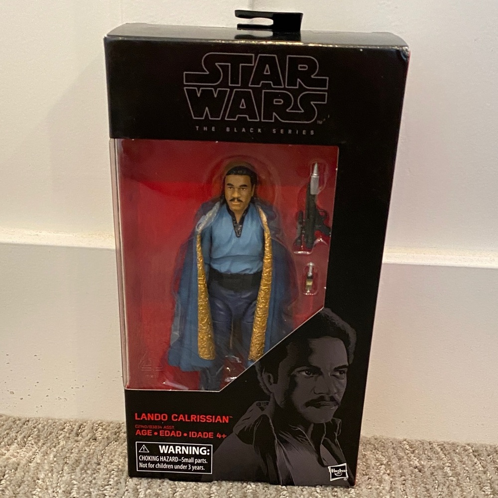 Star Wars Black Series Lando Calrissian in Blue and Gold